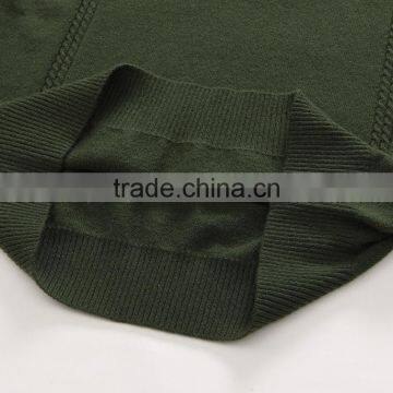 Men's 100% Cashmere Modern Knitting Blank Sweater photo-5