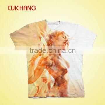 dye sublimation t-shirt with good quality