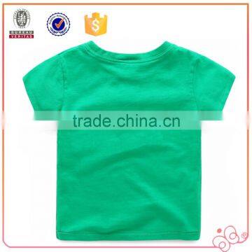 Hot Selling Kids Wear Short Sleeve T-shirt Printing Design Child Wear With Pocket photo-3