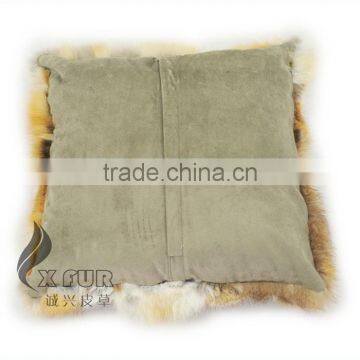 CX-D-36 Real Red Fox Fur Cushion Covers For Wholesale photo-3