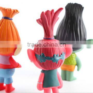 popular hairy little troll doll figure trolls pen topper gift for kids toy