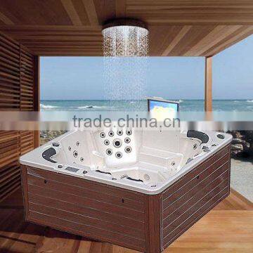 Eden acrylic bathtub whirlpool spa