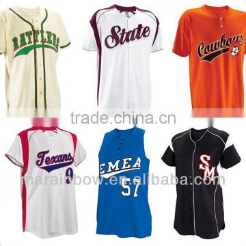 wholesale Custom Team Baseball Jersey Uniforms with discount from China