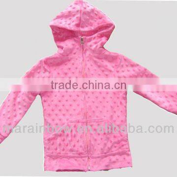 Children's Clothes Boutique Girl Minky Dot Jacket