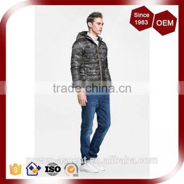 Men's Camo-print Polyester Shell Quilted Padding Winter Jacket photo-6