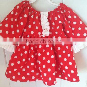 Kids Clothes Wholesale Polka Dot Outfit for Baby Winter Wear Children Christmas Gifts photo-4
