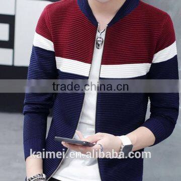 Wholesale Life Men Zipper Jacket Sweatshirt Without Hood CVC(80/20) photo-2