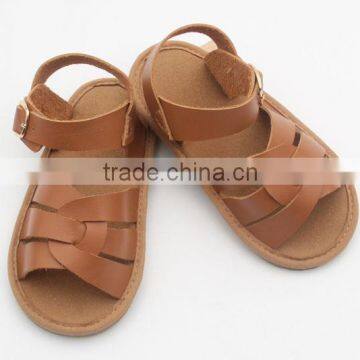 2017 Handmade Lovely Rubber Soles Shoes Wholesale Kids Sandals China photo-2