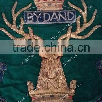 Highland Embroidery Flags and Banner