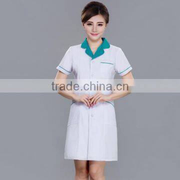 Custom Popular Fashionable Summer Short Sleeve Doctor Medical Coat /Winter Long Seeve Hospital Medical Uniform photo-4