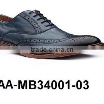 Genuine Leather Men's Dress Shoe - AA-MB34001-03