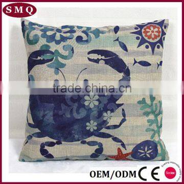 Europe Popular Ocean Style Simple Cute Natural True Linen Seat Cushion photo-3