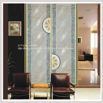 Modern Interior Decorative Glass Partitions Wall Panels Factory photo-2