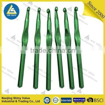 Assorted Colors Professional Custom Aluminium Anodized Crochet Hook Sell to Europe photo-2