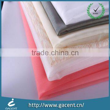 140CM Wide Peach Color Nylon Bridal Fabric With Stiff Quality photo-3
