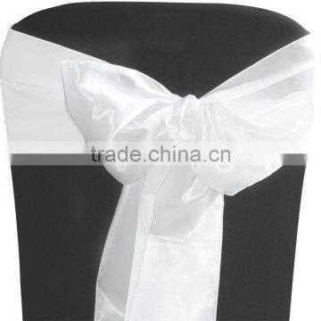 Factory Supply 18 cm High Quality Wedding Holiday Chair Bow Satin Chair Bow photo-2