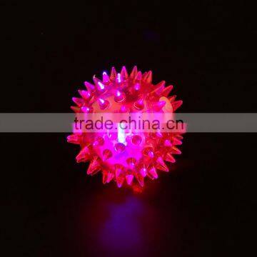 3pcs Dog Puppy Cat Pet Hedgehog Ball Rubber Bell Sound Ball Fun Playing Toy Hot Worldwide photo-4