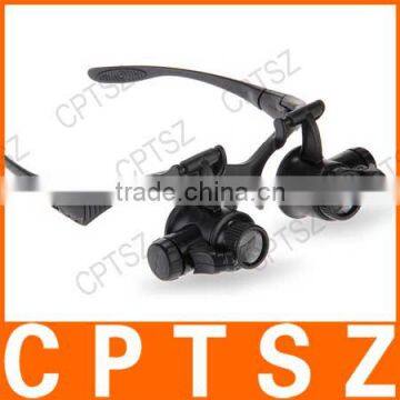 COLEMETER 10X 15X 20X 25X Magnifier Magnifying Eye Glasses Loupe LED Jeweler Watch Repair photo-5