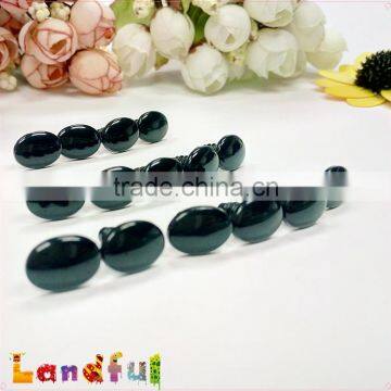 6mm DIY Toy Accessories Knitting Sewing Toys Safety Black Oval Eyes photo-4