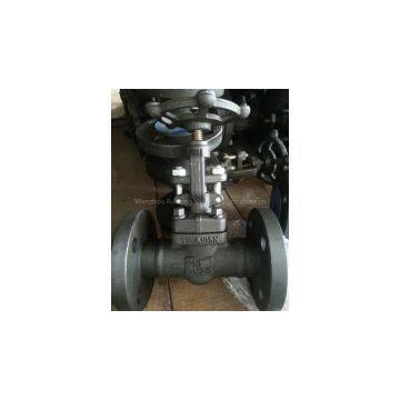 API forged steel flange globe valve