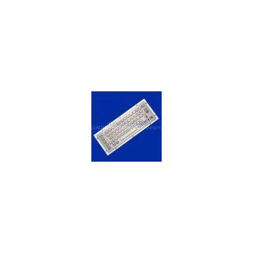 Rugged kiosk Metal panel mount Keyboard with IP65 rating CE compliant MKB-64A