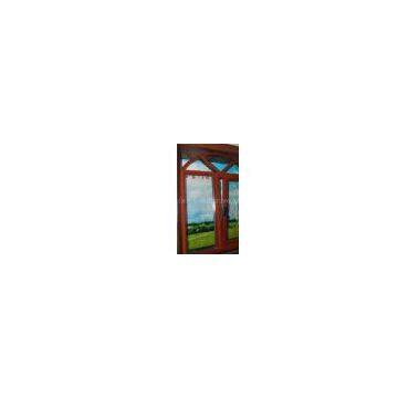 1.6mm profile thickness brand new powder coated aluminum tilt & turn window for restaurant