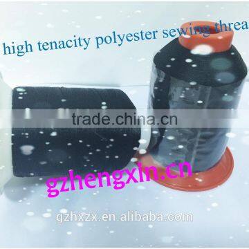 leather 100% polyester sewing thread