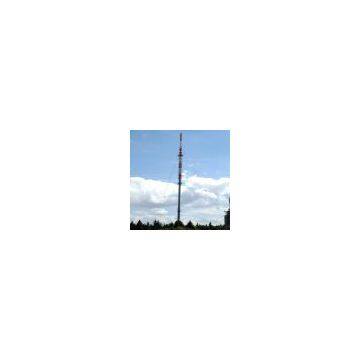 Guyed Mast Telecom Tower