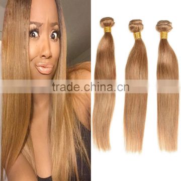 Raw Remy 100%Unprocessed Human Hair #27 Pure Brazilian Straight Hair