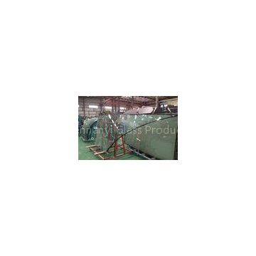 Architectural Curved Insulated Tempered Glass 19mm With Aluminum Frame