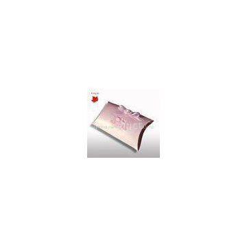 Small Pillow Recycled Cardboard Gift Boxes For Confectionery