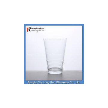 LongRun 11.5oz clear glass juice beverage drinking glasses