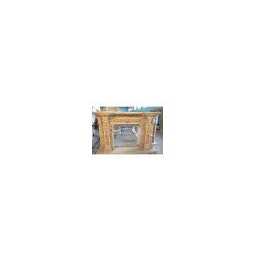 sell carved fireplace