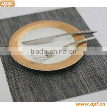 PVC cup pad, decorative PVC table mats for hotel cheap beer coaster