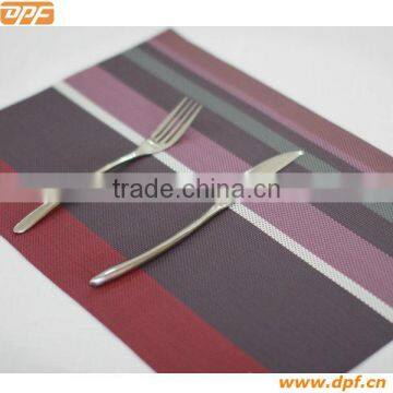 eco-friendly custom design printed soft pvc table mats