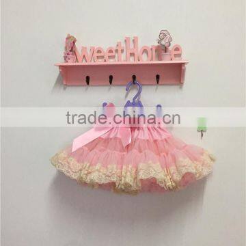 birthday outfit! pink tulle lace skirts .tutu,pettiskirt