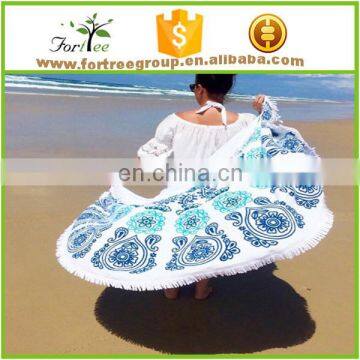 microfiber round beach towelmanufacturer