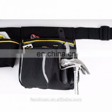 Outdoor Black Durable Polyester Tool Apron Belt