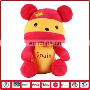 25cm Cute Animal Design Flag Clothing Teddy Bear