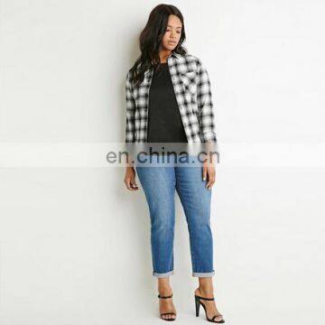 Wholesale Latest Fashion New Design Women Elephant Jeans Pants,Lady New Pattern Jeans Pants,Plus Size Pants photo-4