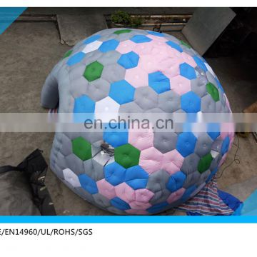 colorful inflatable tennis dome,inflatable football dome for sale