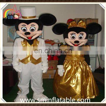 Mickey&minnie Mascot Costume, Plush Couple With Skiing Suit Cosplay Costume photo-5