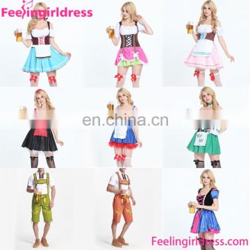 New Design Top Quality Oktoberfest Costume Plus Size Dirndl Dress