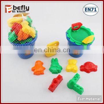 Cartoon animal plastic mini sand molds for kid