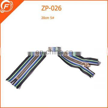 china fashion metal zipper