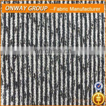 Spun Polyester Slub Single Jersey Knitted Fabric photo-2