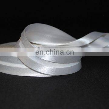 6 Inch White Satin Ribbon