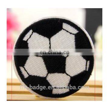 China Maker football team biker club soccer jersey felt embroidery number patches in stock