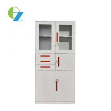 Office Furniture Metal Steel Door Filing Cabinet With Three Drawer photo-2