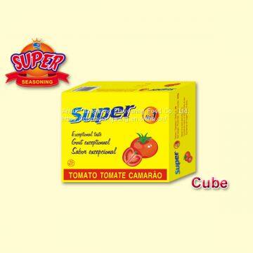 Tomato Tomate Camarao Flavour Super Seasoning Bouillon cube Stock Cube